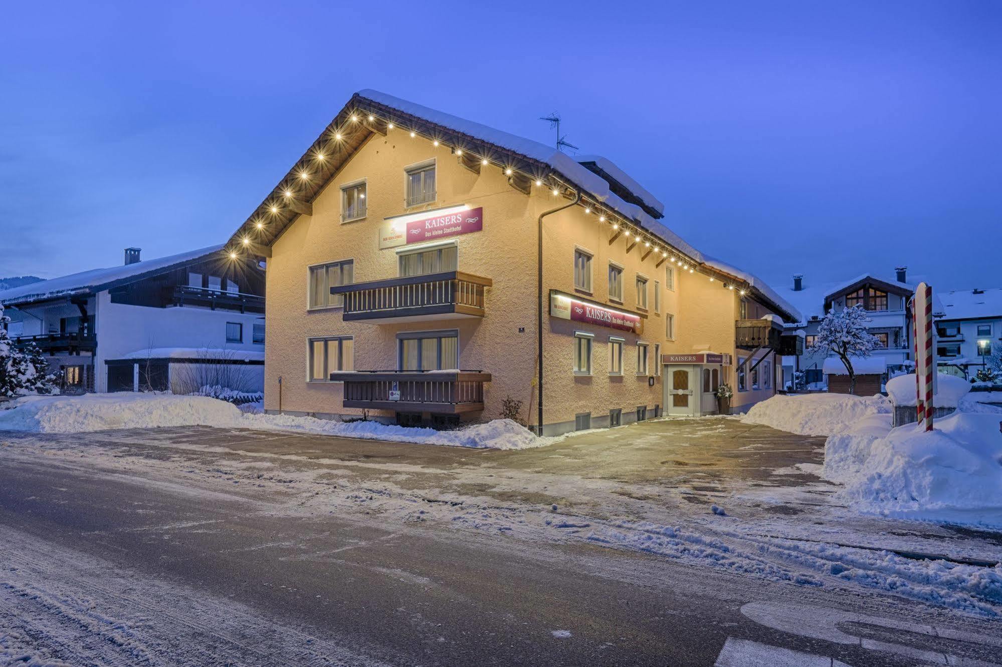 Kaisers Das Kleine Stadthotel Sonthofen Bagian luar foto