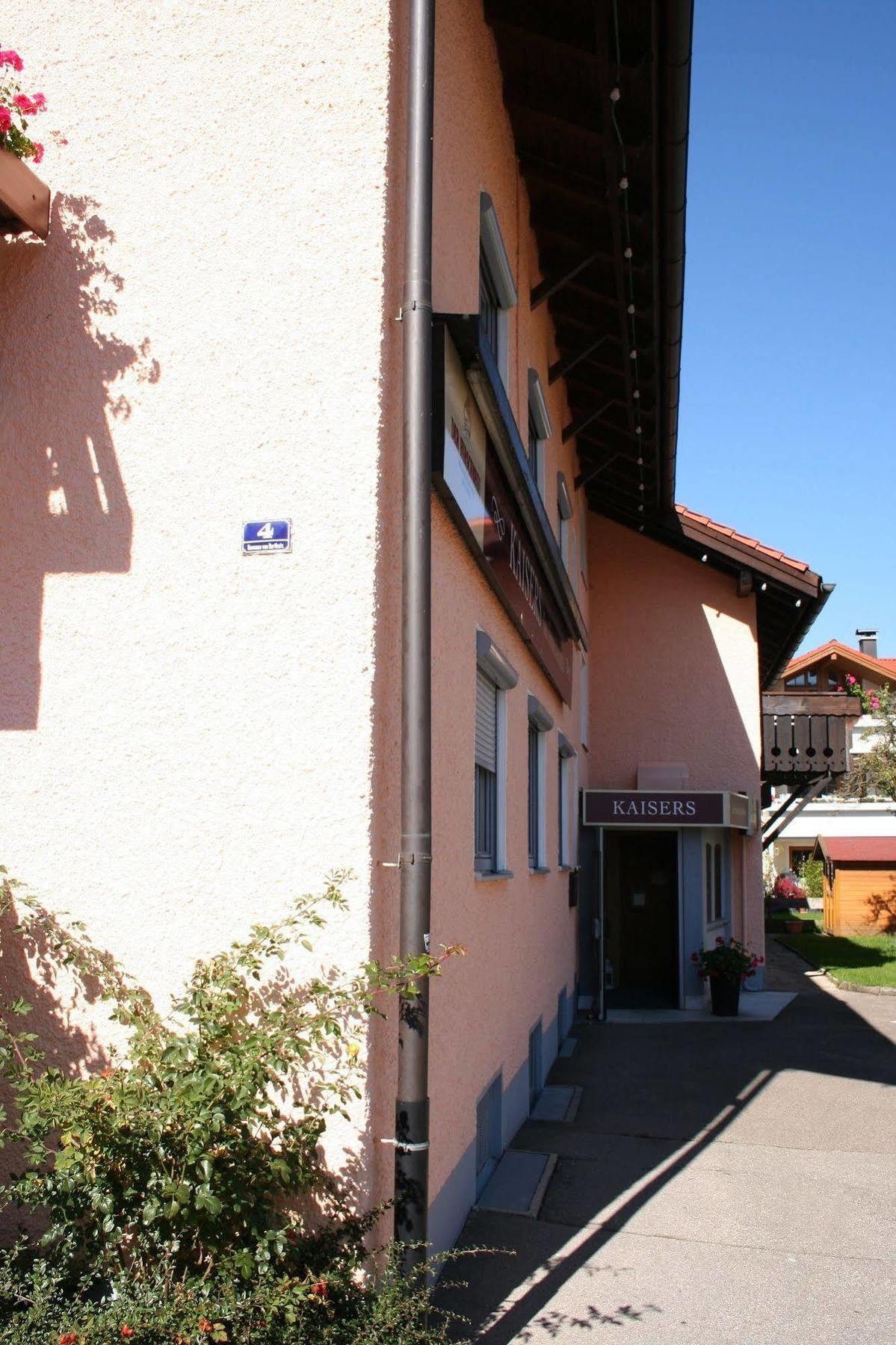 Kaisers Das Kleine Stadthotel Sonthofen Bagian luar foto