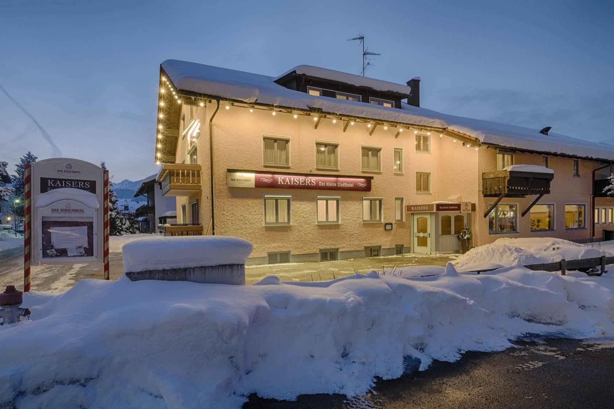 Kaisers Das Kleine Stadthotel Sonthofen Bagian luar foto
